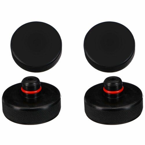Sixtol Komplet gumijastih blazinic za vzglavnikJACK PAD SET 4T za avtomobile Tesla, 4 kosi