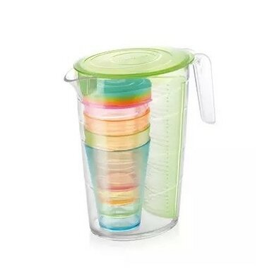 Tescoma Krug mit Bechern myDRINK 2,5 l, grün
