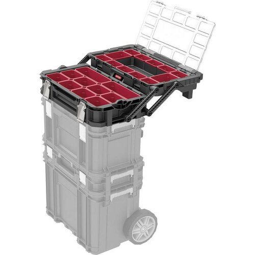 Keter Cantilever organizator za orodje, 56,5 x30,7 x 16,1 cm, črn