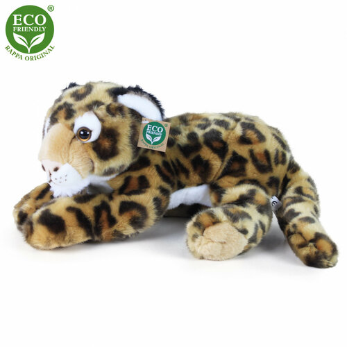 Plišasti leopard, ki leži 40 cm EKOLOŠKO PRIJAZNO