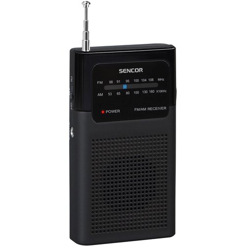 Sencor SRD 1100 B radiopřijímač, černá