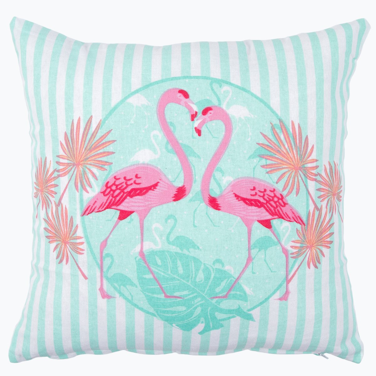 Trade Concept Obliečka na vankúšik Plameniaky modrá, 40 x 40 cm