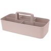 Plastikowy przenośny organizer Danny, 32 x 16 x 13 cm, różowy