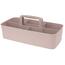 Plastikowy przenośny organizer Danny, 32 x 16 x 13 cm, różowy