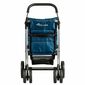 Rolser Faltbarer Einkaufstrolley Basket, Polar 4Big, Blau