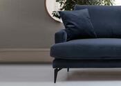 Canapea Papira 2 Navy Blue