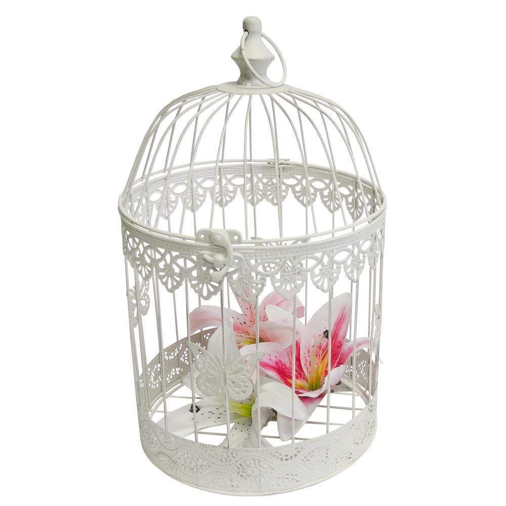 StarDeco Dekoratívna klietka Papillon, 34 cm, 34 cm