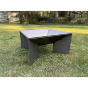 Fokus Kerti tűzrakóhely 50 x 50 x 30 cm, corten CORGARDEN 1016