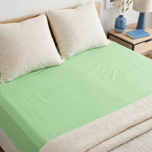 4Home Jersey prostěradlo IDEAL zelená, 70 x 140 cm