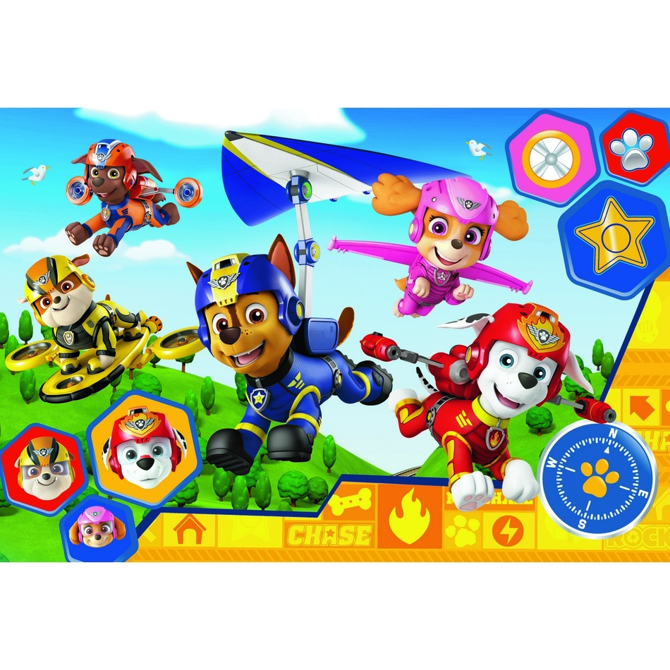 Obrázok  Puzzle Paw Patrol 41x27,5cm 160 dílků v krabici 29x19x4cm