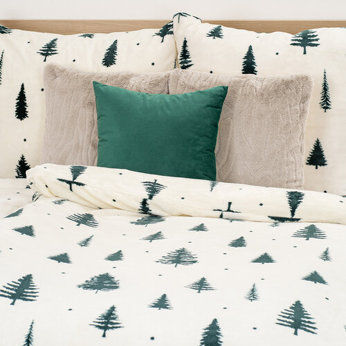 4Home Obliečky mikroflanel Serene Forest, 140 x 220 cm, 70 x 90 cm