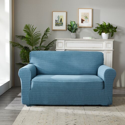 4Home Spannbezug für Sofa Magic clean Blau, 190 - 230 cm