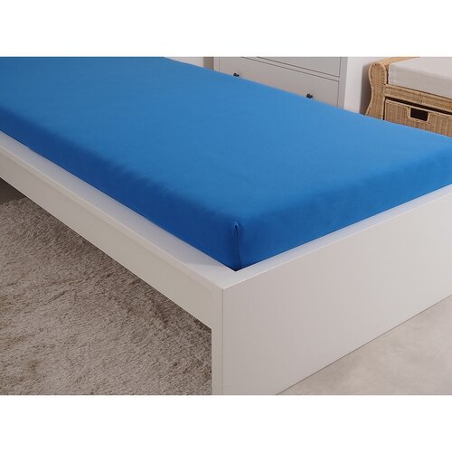 Ceașaf de pat jersey 4Home Ideal royal blue, 180 x 200 cm