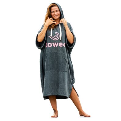 Towee Surf Poncho Rosa, 70 x 100 cm