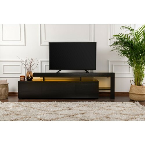 Televízny stolík Beliz Wood Black