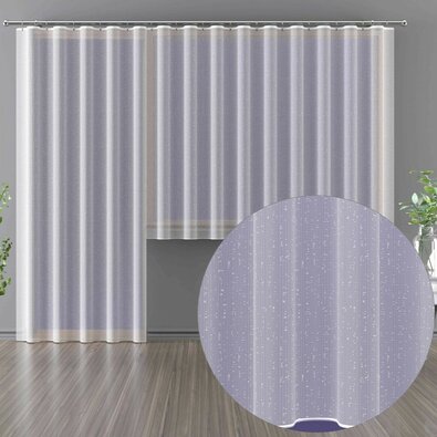 Gardine Venus mit einem Bleiband, 300 x 180 cm