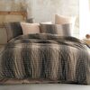 Bedtex Lenjerie de pat din bumbac Oberon maro ,140 x 200 cm, 70 x 90 cm