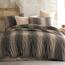 Bedtex Lenjerie de pat din bumbac Oberon maro ,140 x 200 cm, 70 x 90 cm