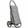 Rolser Trolley bevásárlótáska Com Tweed 8 fekete
