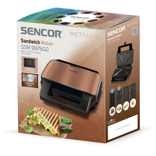 Sencor SSM 9976GD szendvicskészítő gép