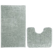 AmeliaHome Bati fürdőszobai kilépő szett, szürke, 2 db, 50 x 80 cm, 40 x 50 cm AmeliaHome Bati fürdőszobai kilépő szett, szürke, 2 db, 50 x 80 cm, 40 x 50 cm