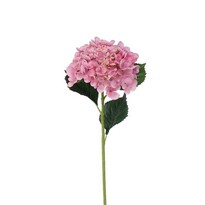 Sztuczna hortensja, wys. 52 cm, różowy