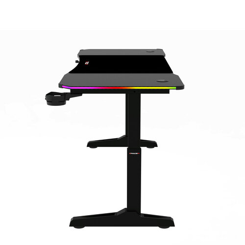 Herní stůl E-TRACER 160 RGB s manuálně nastavitelnou výškou a podsvícením