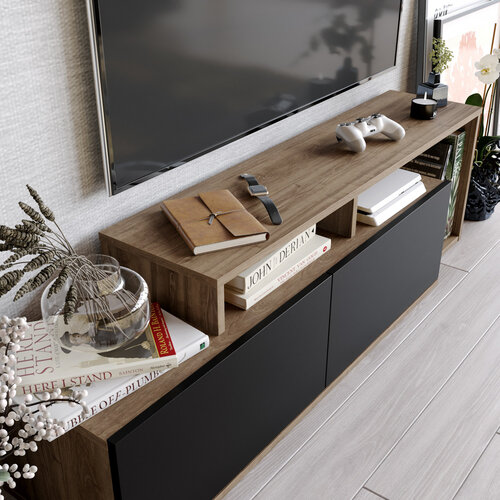 Televízny stolík Nexera Walnut