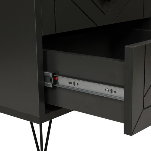 Nachttisch Luna Anthracite