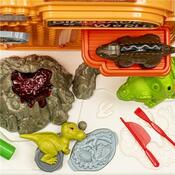 Masă pentru copii Baby Mix Dinosaur world, 58 x 66,5 x 24,5 cm