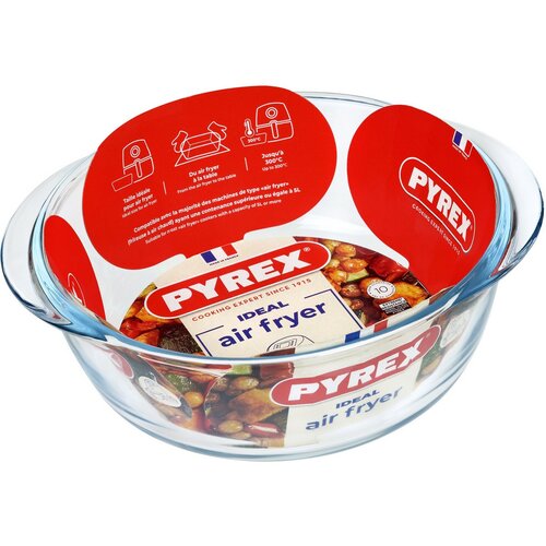 Pyrex Кругла форма для запікання Air Fryer 1 л, 20x 18 x 7 см