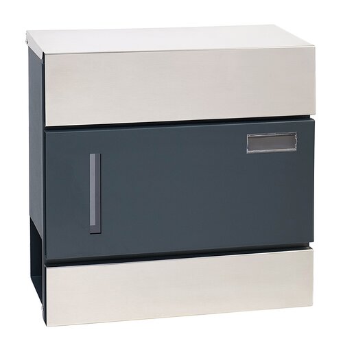 Поштова скринька сталева з віконцем BK.932.LG.AM.N