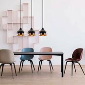 Lampa wisząca Horizont Yildo - 6877, czarny-miedziany