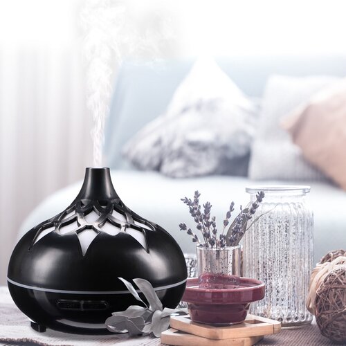 Sixtol Aroma difuzor Palm črni lesk, 500 ml