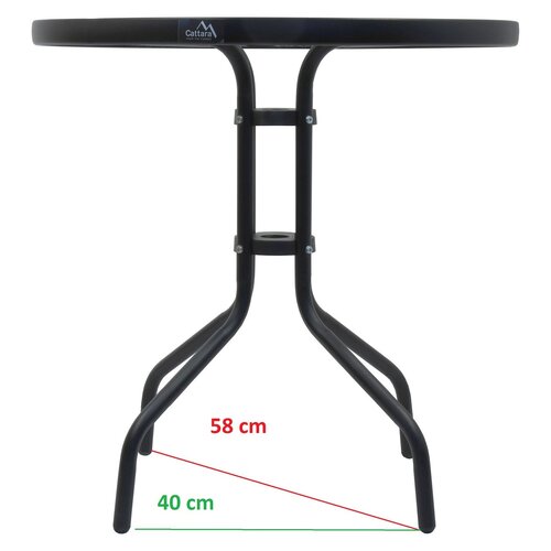 Masă rotundă de grădină Cattara Terst, diametru 70 cm