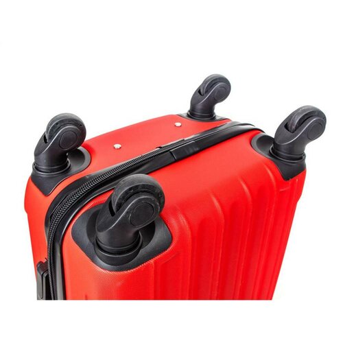 Pretty UP Hartschalenkoffer ABS25 klein, 50 x 35 x 23 cm, rot