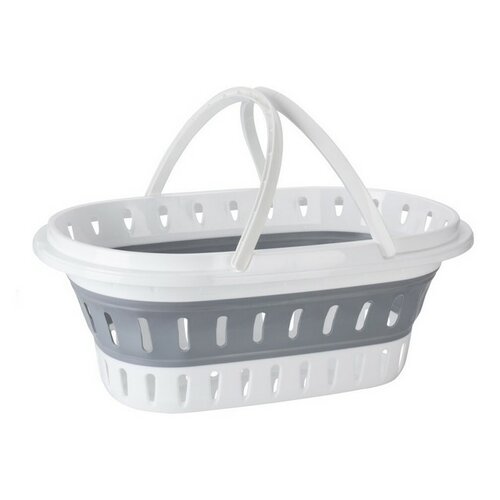 Кошик для чистої білизни складаний 25 л, 58 x 38 x 23 см