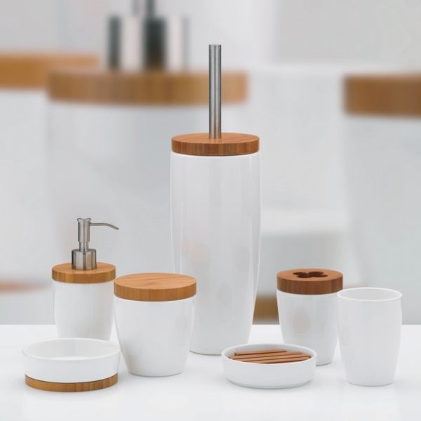 Kela Natura szappantartó, fehér, átmérő: 12 cm termék 2. képe