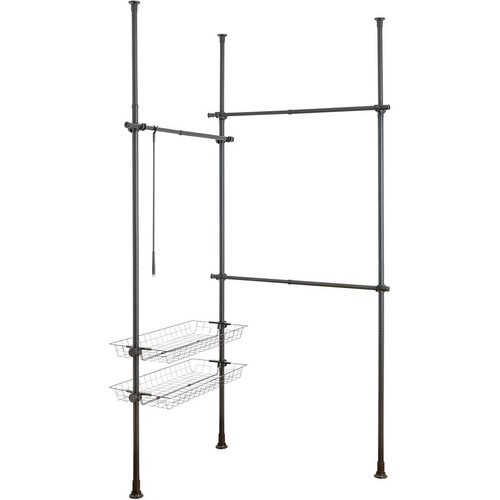 Wenko Cârlige telescopice Herkules Duo, negru