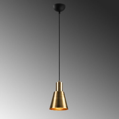 Lampa wisząca Kem - 6361, złoty-czarny