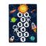 Domarex Detský koberček z pamäťovej peny Galaxy, 100 x 150 cm