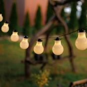 DecoKing Lampki Żarówki ciepła biała, 10 LED