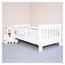 New Baby Dětská postel se zábranou Erik bílá, 160 x 80 cm
