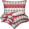 4Home Vánoční flanelové povlečení Red nordic