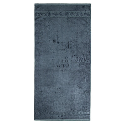 Ručník bambus Hanoi tmavě šedá, 50 x 100 cm