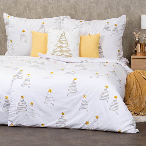 Lenjerie de pat 4Home Christmas tree , 160 x 200 cm, 70 x 80 cm