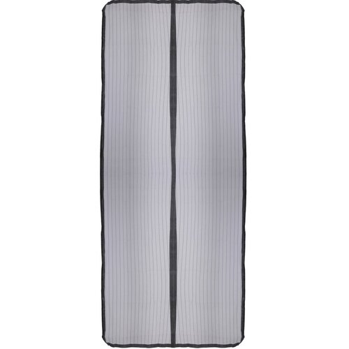 Mreža proti komarjem za vrata z magneti, črna, 210x 100 cm