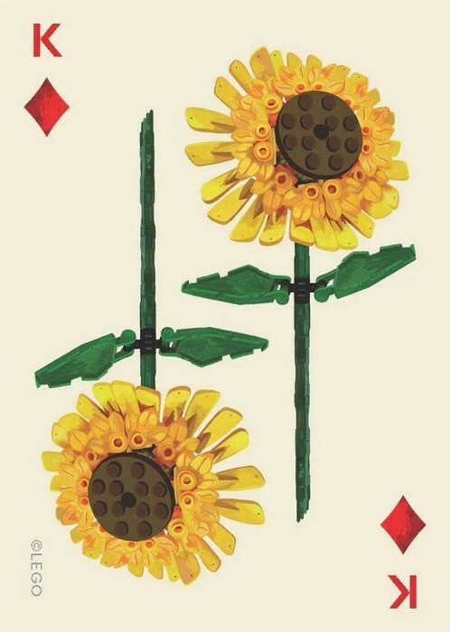 Chronicle Books LEGO® Set botanických hracích kariet