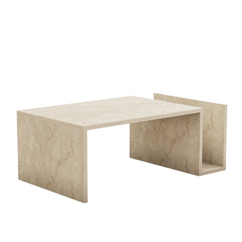 Stolik konferencyjny Memo Travertine