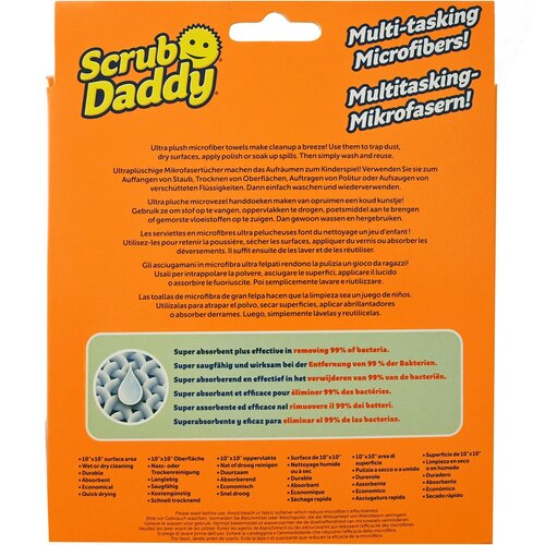 Scrub Daddy Ściereczki z mikrowłókna 2 szt.